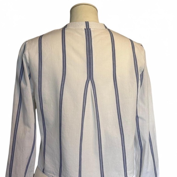 ALC size de Cream and navy striped blouse (size XS) 165 - Picture 6 of 7